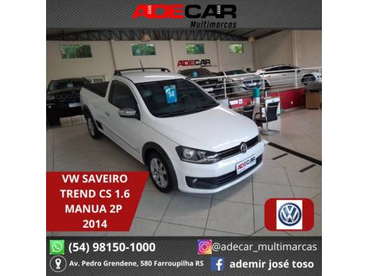 VOLKSWAGEN - SAVEIRO - 2013/2014 - Branca - R$ 45.000,00