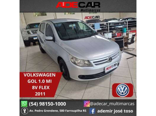 VOLKSWAGEN - GOL - 2010/2011 - Prata - R$ 29.500,00