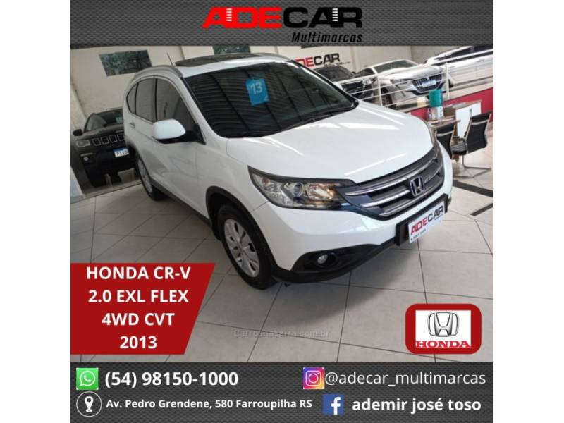 HONDA - CRV - 2013/2013 - Branca - R$ 88.000,00