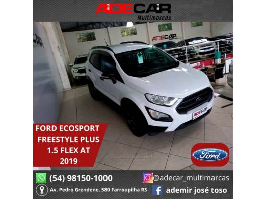 FORD - ECOSPORT - 2018/2019 - Branca - R$ 77.000,00