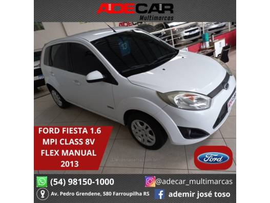 FORD - FIESTA - 2012/2013 - Branca - R$ 33.900,00